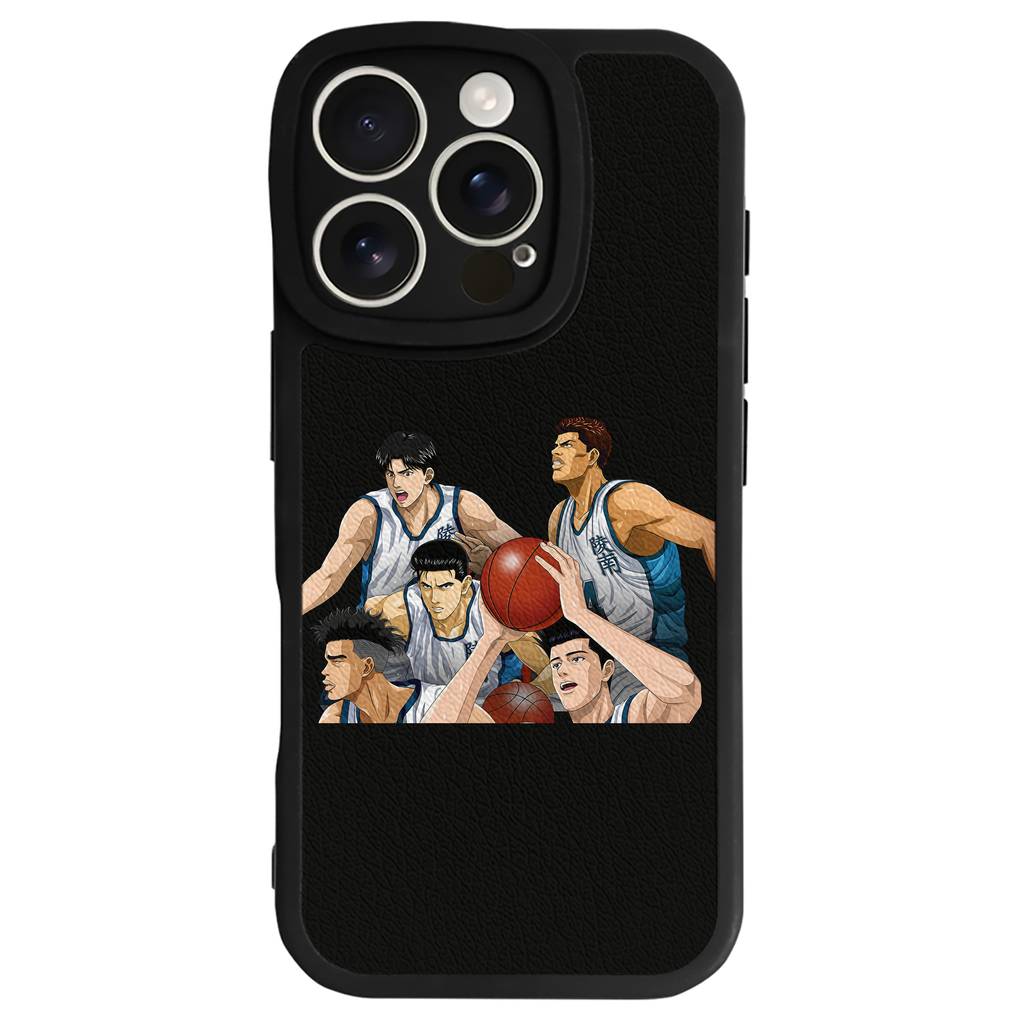 （画像用） SLAM DUNK／スラムダンク 【iPhone 16シリーズ対応】シリコンスマホケース（レザー調） 材質：シリコン